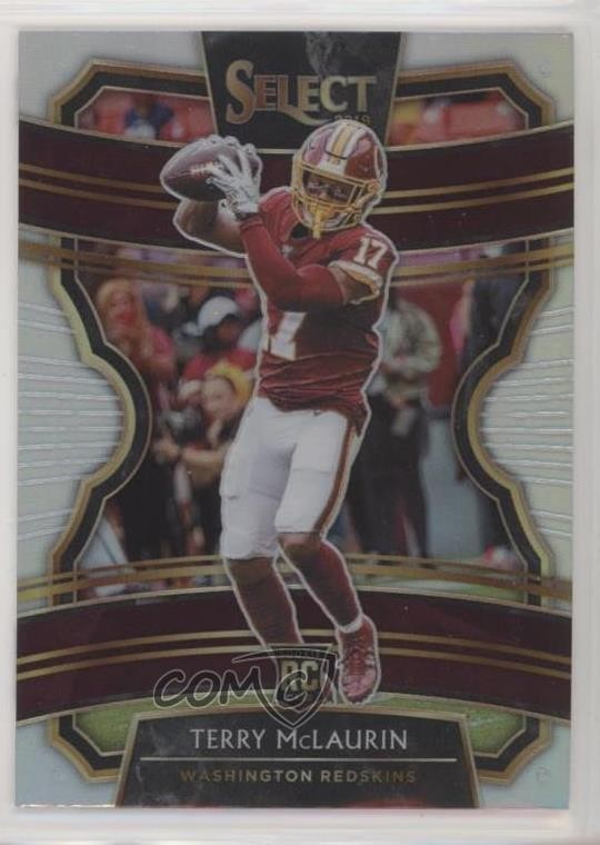 2019 Panini Select Concourse Silver Prizm Terry McLaurin #89 hw2
