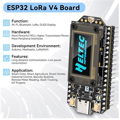 ESP32 Development Board + Lora GNSS Module + 3000mAh Battery