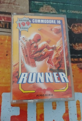 Runner (Firebird 1986) Commodore 16 / 116 / +4 (Tape Box Manual) works 8-bit