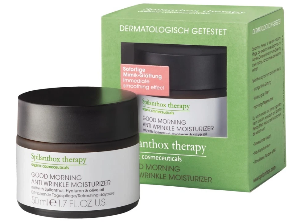 1x 50ml Spilanthox therapy - Good Morning Anti-Wrinkle Moisturizer Gesichtscreme