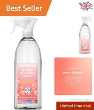 Eco-Friendly Antibacterial Cleaner 828ml - Peach Blossom Scent for Safe Cleaning 6.03 per litre