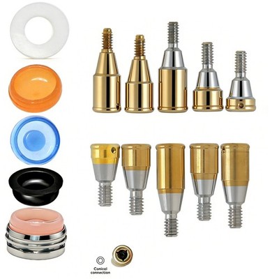Nobel locator abutment conical connection NobelActive NP/RP fit zest Males Caps