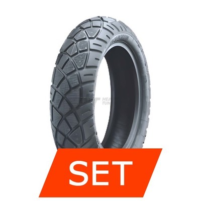 Reifenset Heidenau K58 mod für Beeline Pista (2-Takt) (Wasser) 120/70-12