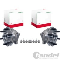 2X Schaeffler FAG RADLAGER-SATZ Hinten Li+Re Passend FüR Nissan Pathfinder