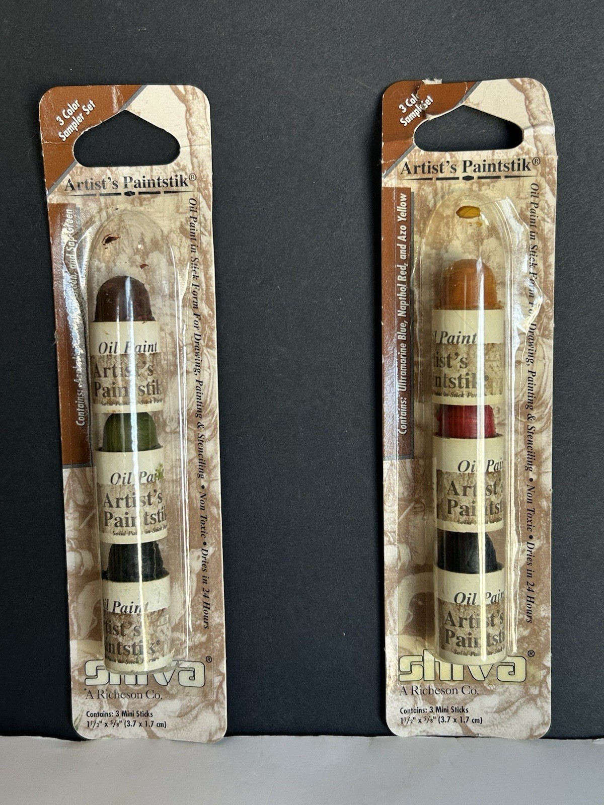 Paint Sticks Sets Earthtone And Primary Mini Sets Shiva