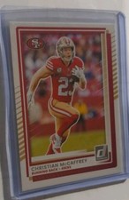 Christian McCaffrey 2025 Donruss Football Card #161 San Francisco 49ers F56