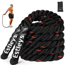 5lb Weighted Jump Rope for Men and Women, Adult Heavy Skipping Rope, Heavy Ju...