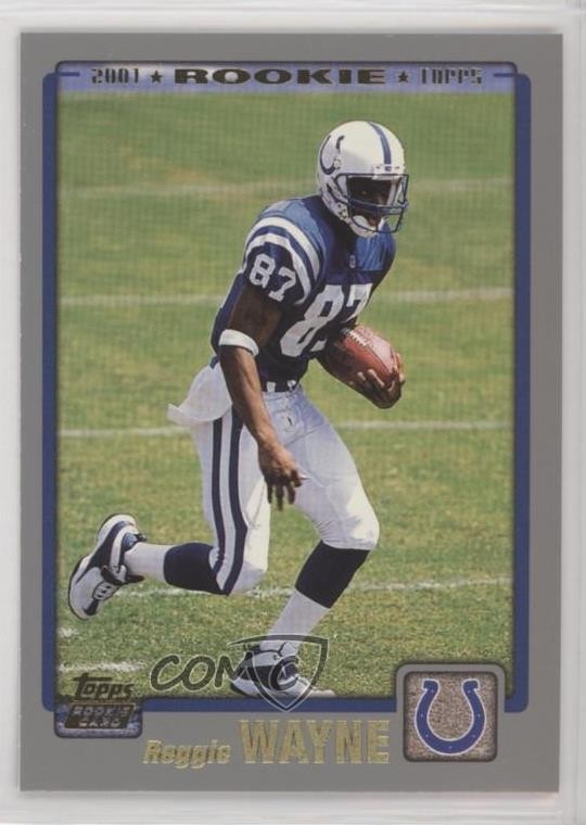 2001 Topps Reggie Wayne #344 0s3p