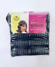 1970  s GOODY LIGHTWEIGHT ALUMINUM SPIRAL BALL-TIP BRUSH ROLLERS X-LARGE 10-PK