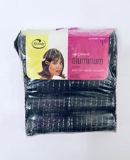 1970’s GOODY LIGHTWEIGHT ALUMINUM SPIRAL BALL-TIP BRUSH ROLLERS X-LARGE 10-PK