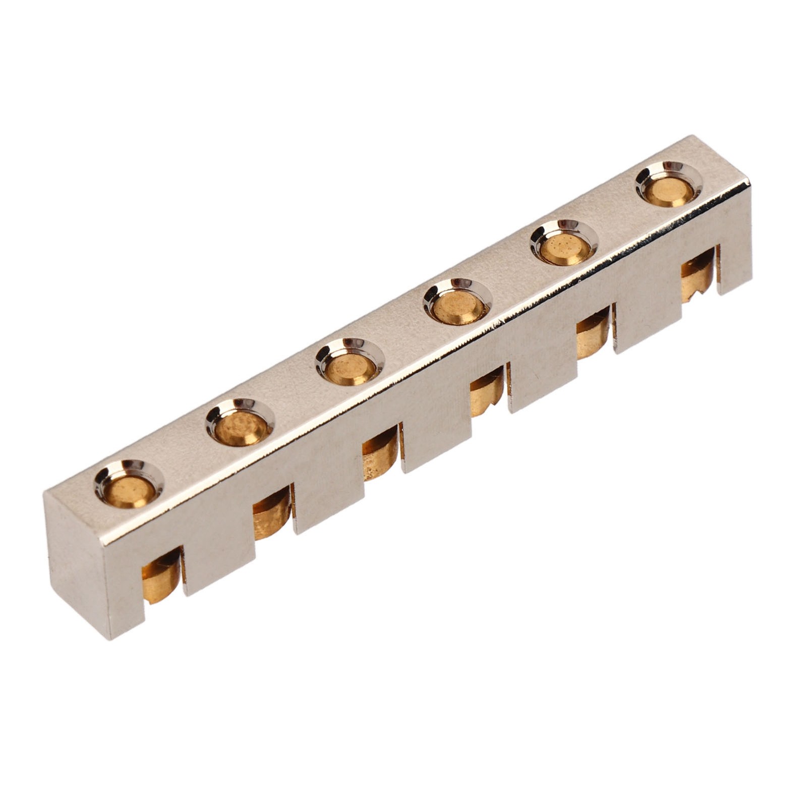Guitar Nut 6 String Metal Adjustable Silver Colour Instrument Accessory For Bass