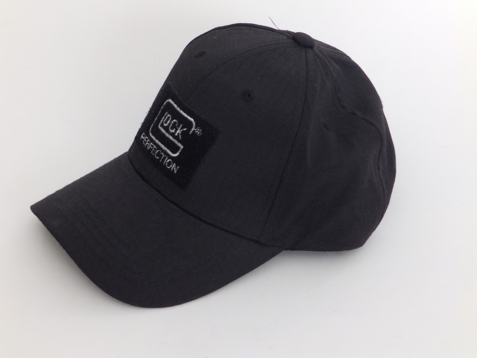 Black Baseball Cap Glock Perfection Patch in fron… - image 1