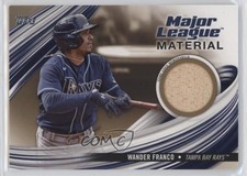 2023 Topps Update Major League Material Gold /50 Wander Franco #MLM-WF 0fo5