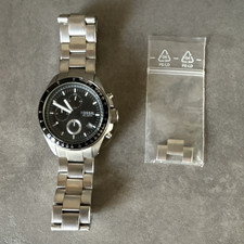 Fossil Herren Chronograph Edelstahl Armbanduh...