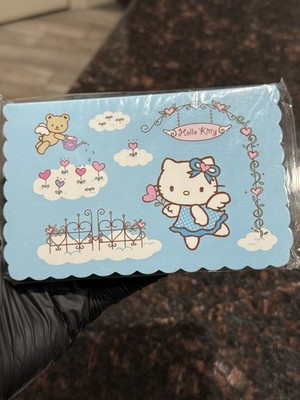 Sanrio Hello Kitty Blue Angel Message Cards
