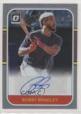 2021 Donruss Optic Retro 1987 Signatures Holo Prizm Bobby Bradley Auto 4s2