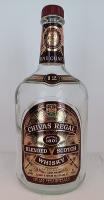 Chivas Regal 18 Year Scotch Whiskey Empty 750mL 