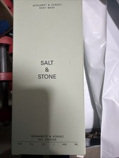 Salt Stone Bergamot and Hinoki Body Wash 15.2 Oz