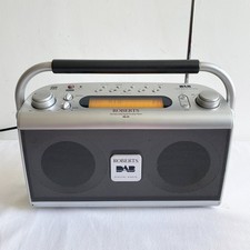 Roberts Radio RD-20 Gemini DAB FM RDS Portable Radio with Power Supply
