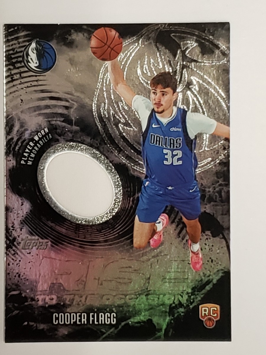 2025-26 Topps Cooper Flagg Rise To The Occasion RC Rainbow Foil