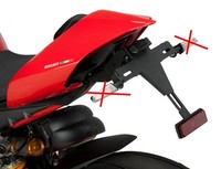 Puig Kennzeichenhalter Set - Ducati Panigale V2 / V4 | Streetfighter V2 / V4 ...