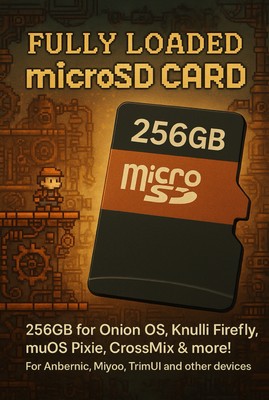 Fully Loaded TF*Card(s) Only!*256GB | For TrimUI, RGXX, Miyoo Devices| Plug&Play