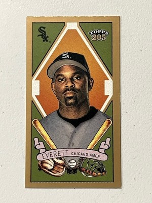 2003 Topps T-206 CARL EVERETT Red Back PR/5 SSP ASTROS SP RARE!!