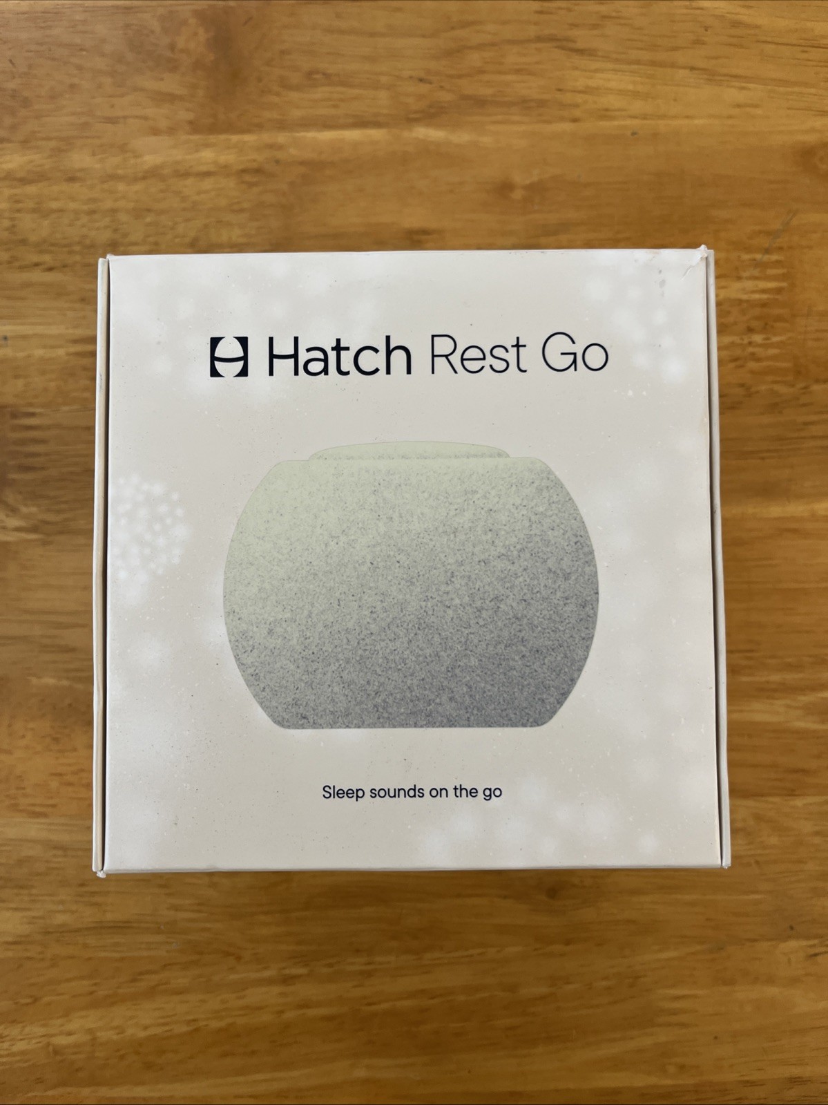 Hatch Rest Go Portable Sound Machine for Babies and Kids Sleep- Putty/ Brand New