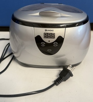 3800S Ukoke-Ultrasonic cleaner-   Smart touch key Open Box. No Original Box 
