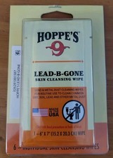 Hoppe's Lead-B-Gone Skin Cleansing Wipes 6 Pack