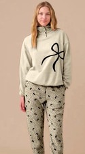 Noi Di Notte Women's Long Sleeve Microfleece Pyjamas FA9384