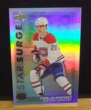 2023-24   juraj slafkovsky   ud series 1    star surge   canadiens