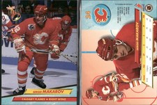 🏒 1992-93 Fleer Ultra - Sergei Makarov Flames #24