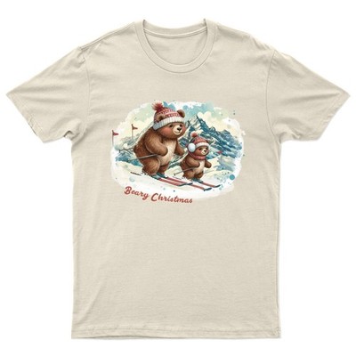 Its The Holiday Gürteltier T-Shirt Unisex Geschenk Retro Saisonal Lustig Weihnachten Santa