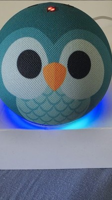 Amazon Echo Dot (5. Gen.) Kids, Alexa, Eulen-Design, Smarter Lautsprecher