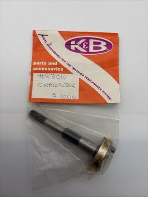 K&B Crankshaft For .15 & .15RC Part No 8306 B108