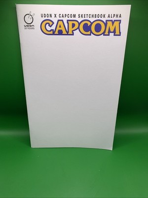 UDON X Capcom: Sketchbook Alpha RARE