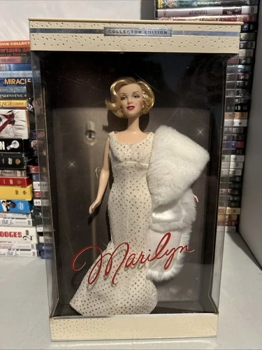 VTG Marilyn Monroe Timeless Treasures NIP Mattel Collector Edition NRFB 2001