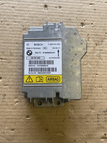 BMW Airbag Steuergerät Steuereinheit Modul 1er E88 X1 E84 X5 X6 E70 E71 9189905