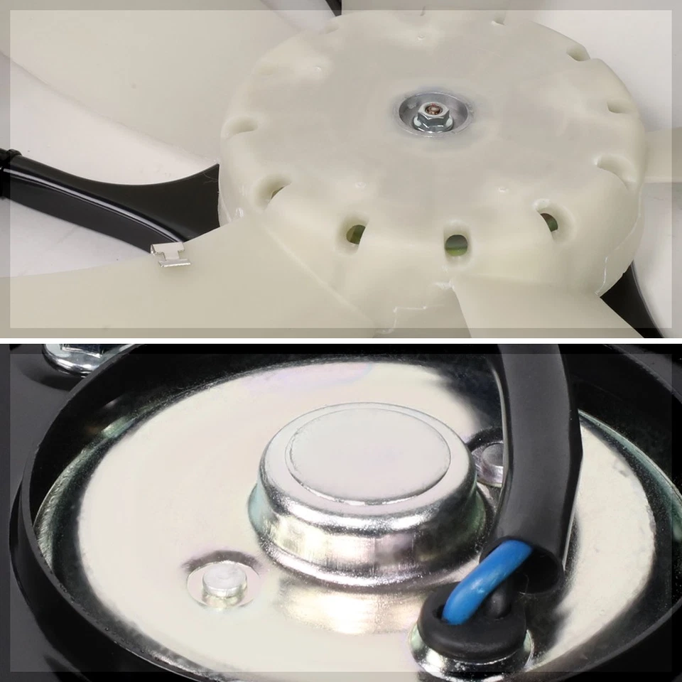 Conjunto de ventilador de refrigeración condensador de aire acondicionado estilo OE para motor 98 Subaru Forester 2,5 L Foto 4 de 4