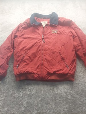 Large L.L. bean red jacket first american Jacket