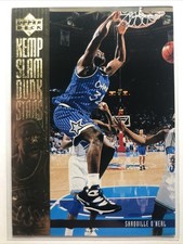 Shaquille Shaq O’Neal 1994-95 Upper Deck Card #S12 KEMP SLAM DUNK STARS Insert 