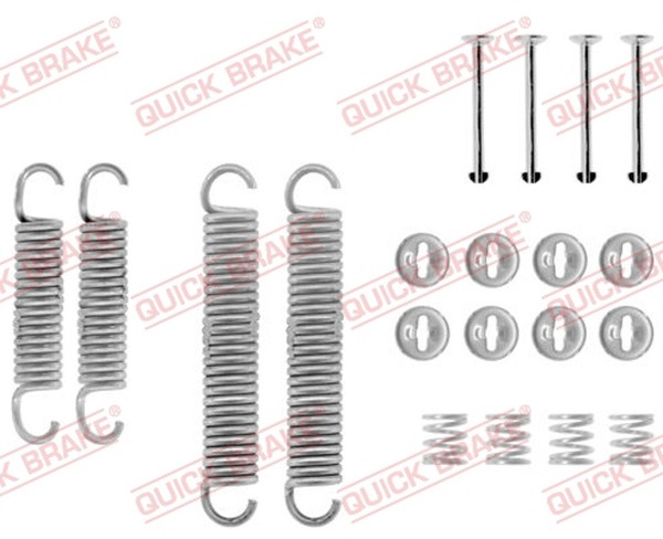 ZubehöRsatz Bremsbacken Quick Brake 105-0601 FüR 2121 Nova Lada 238 Niva Fiat-image