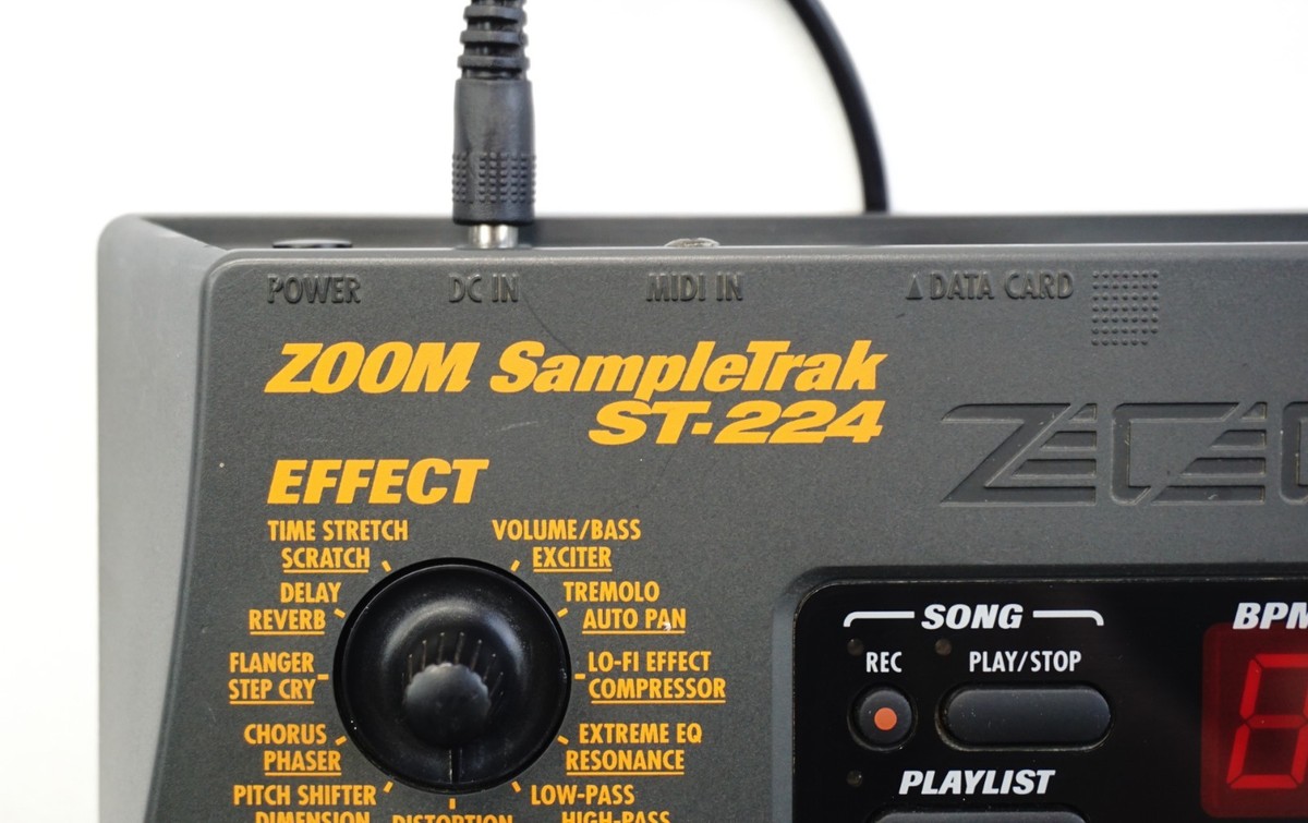 Zoom ST-224 SampleTrak Drum / Groove Machine & Sampler | eBay
