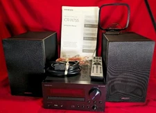 ONKYO CR-N755 Amplifier receiver CD Player Network Hi-Fi Mini System Used 