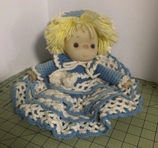 Strawberry Shortcake Crochet Doll Handmade 11" READ