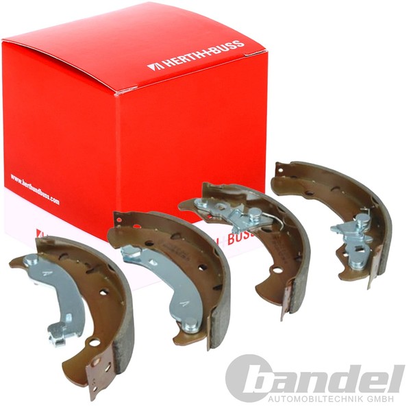 Herth+Buss Bremsbacken Hinterachse FüR Daihatsu Hijet Piaggio Porter | J3506032-image