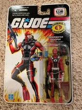 GI Joe 25th Anniversary Cobra Underwater Trooper  Diver   New Sealed