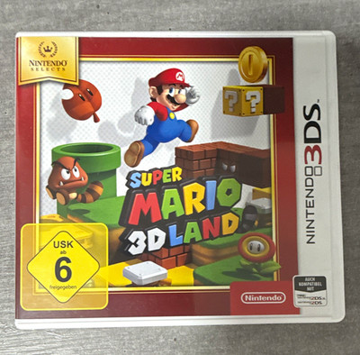 Nintendo Super Mario 3D Land Nintendo 3DS PAL Modul+Hülle Handbuch