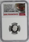 2019 S Silver 10C Official US Mint Set First Day of Issue PF 70 Ultra Cameo